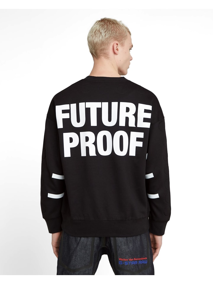 WVB Unisex Oversized Sweatshirt black
