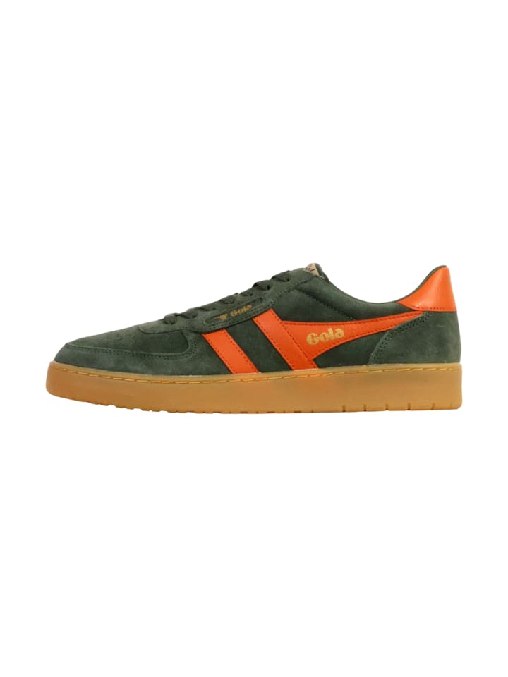 Leder-Sneaker „Hawk Suede' 86“ Grün
