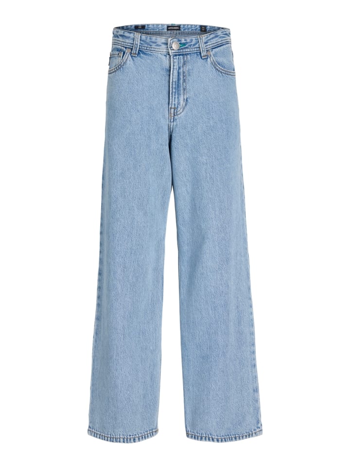 Baggyjeans Jjidave in light blue denim