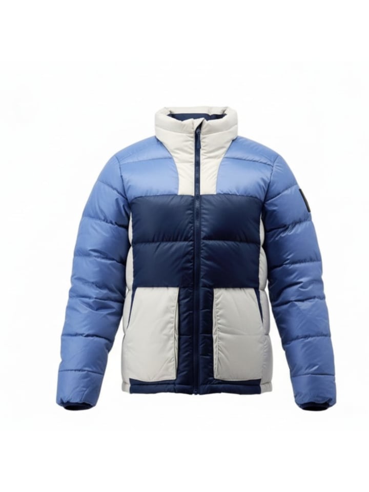 Jacke 365 Flash Stormlock Colorblock Down Women in Blau
