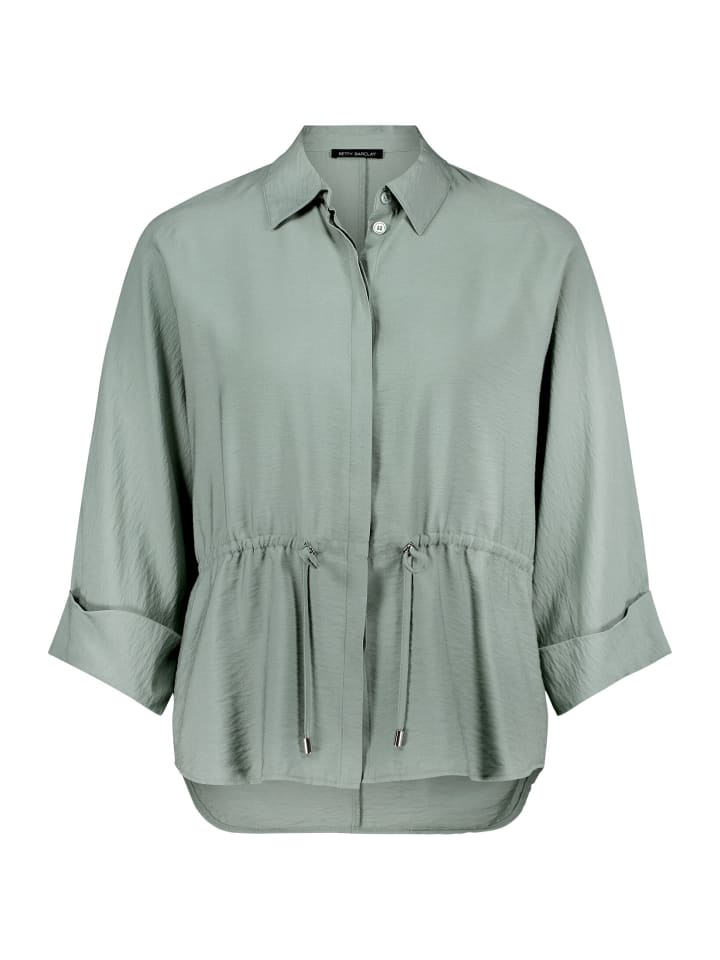 Blusenjacke mit Tunnelzug in Chinois Green