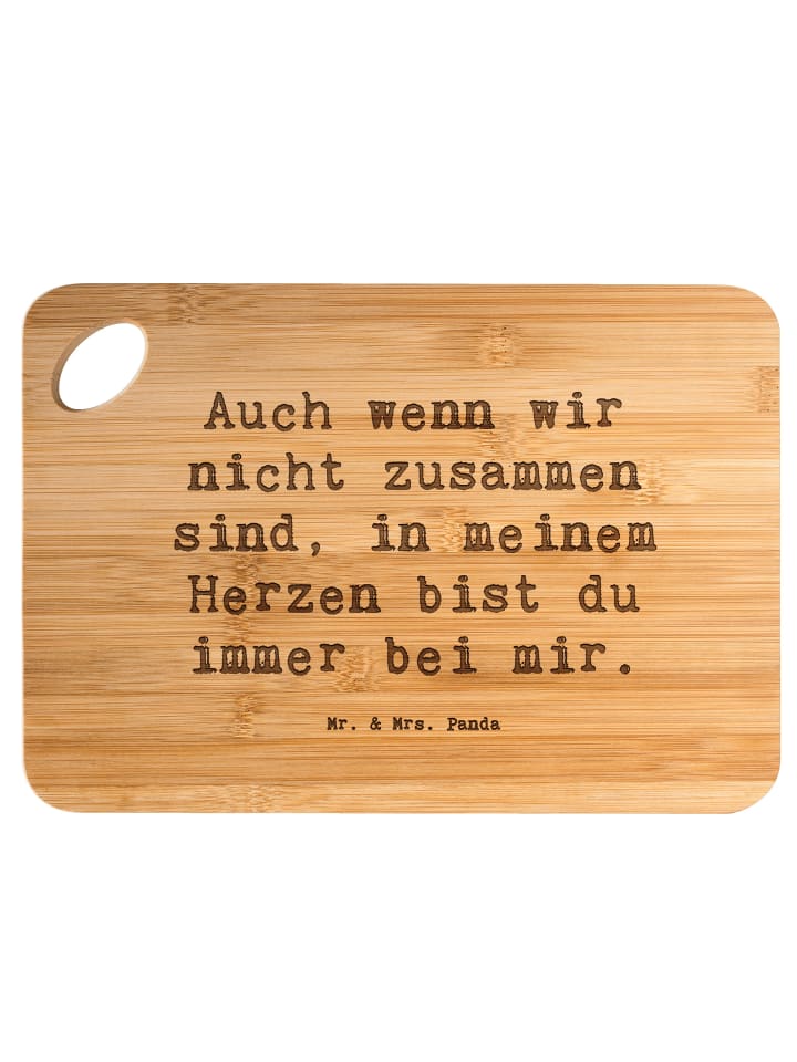 Holzbrett Spruch Trennung von den Eltern mit Sp... in Braun