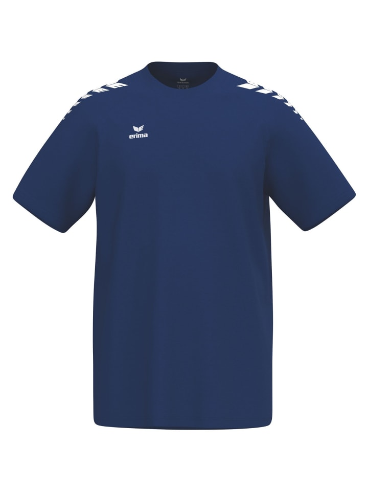 Unisex Erwachsene, Erwachsene T-Shirt in new navy/weiss