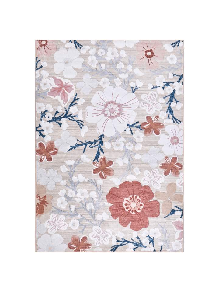 Kurzflor DAZKIRI in Bunt - (W) 160 x (L) 230 cm