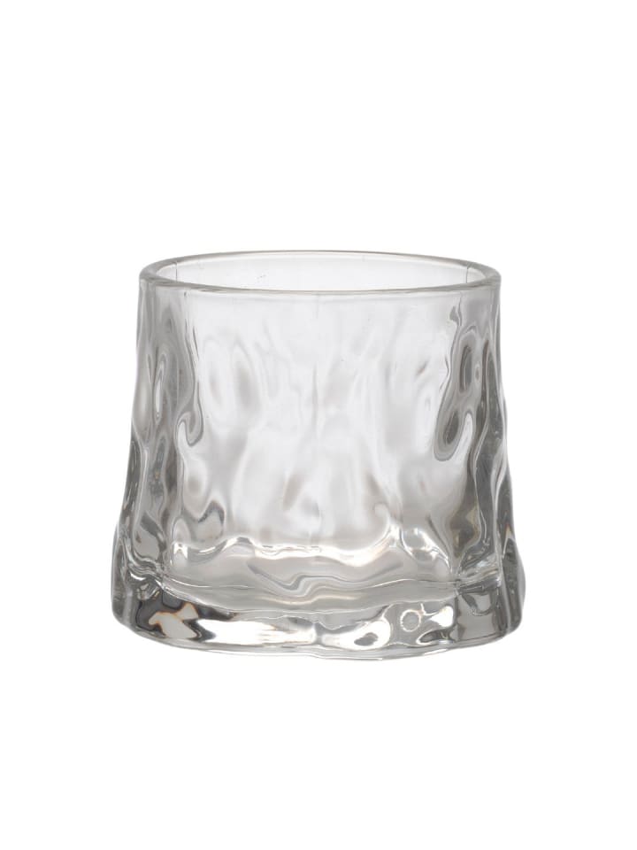 2er Set Whiskyglas Whisky Iceberg - Glas Wasserglas Saft - 180 ml in Transparent