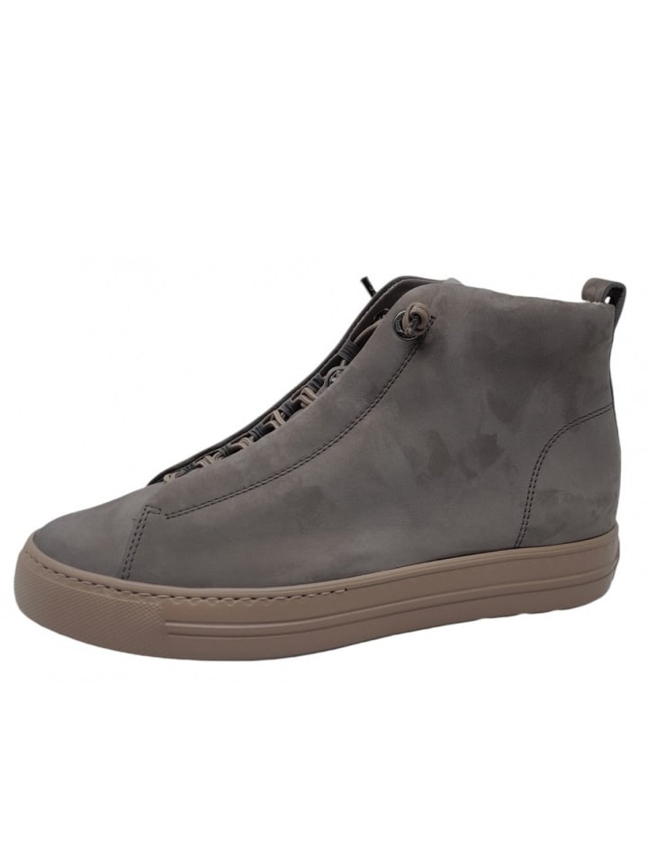 Schnürstiefel in Beige