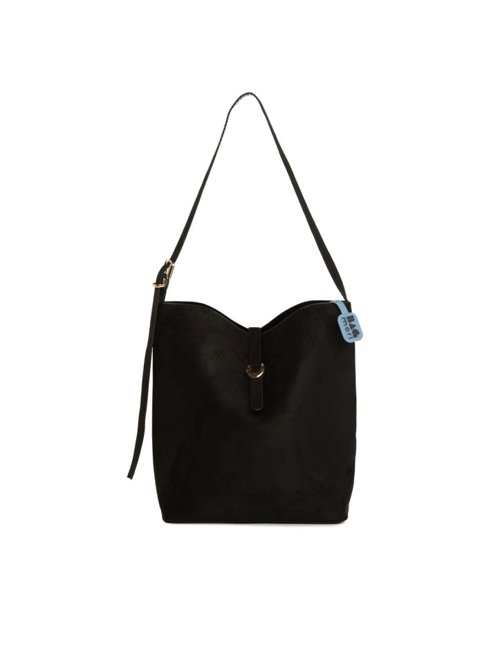 Schultertasche in Schwarz