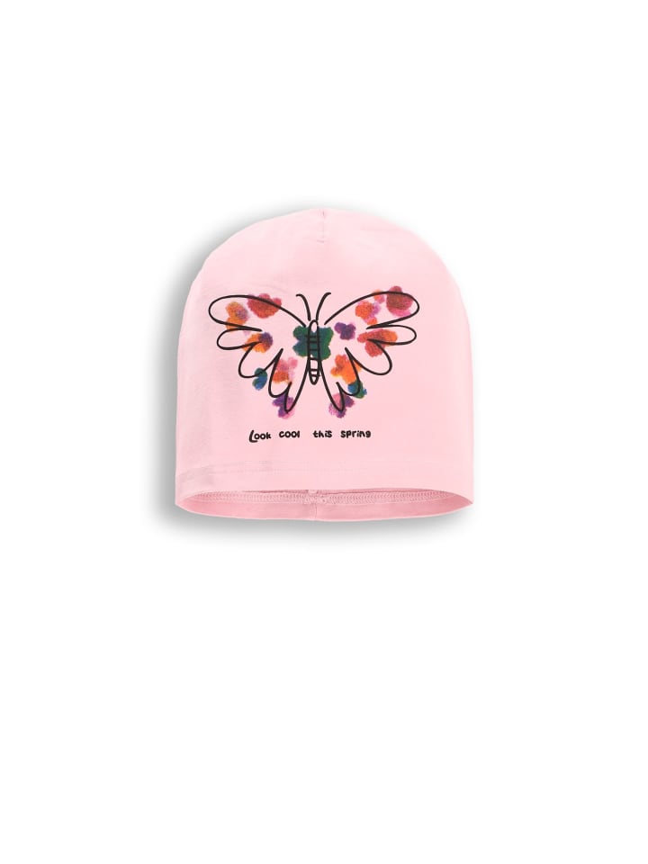 Übergangsmütze in rosa