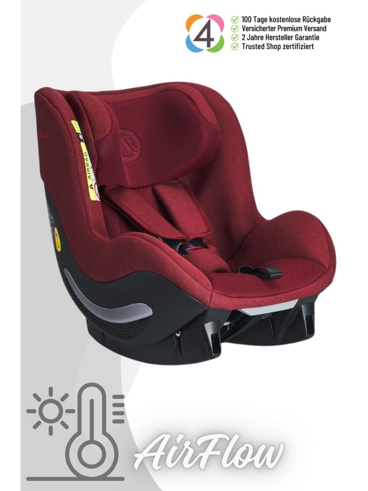 Avionaut AeroFIX RWF AirFlow - Rückwärtsgerichteter Kindersitz - Farbe: Red