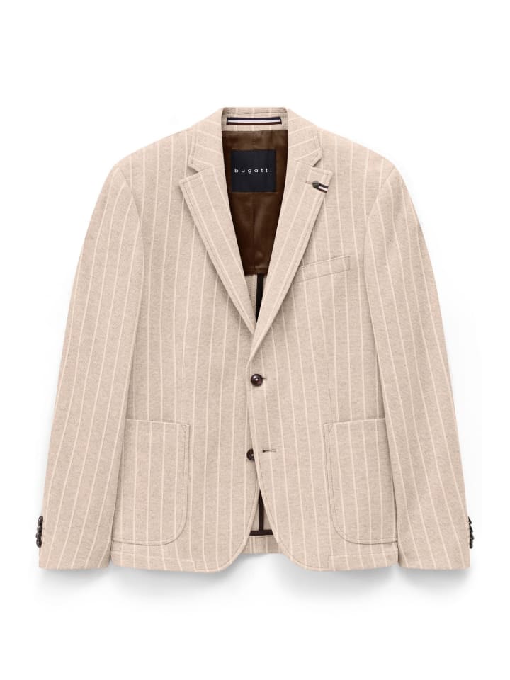 Reverskragensakko in 30-beige