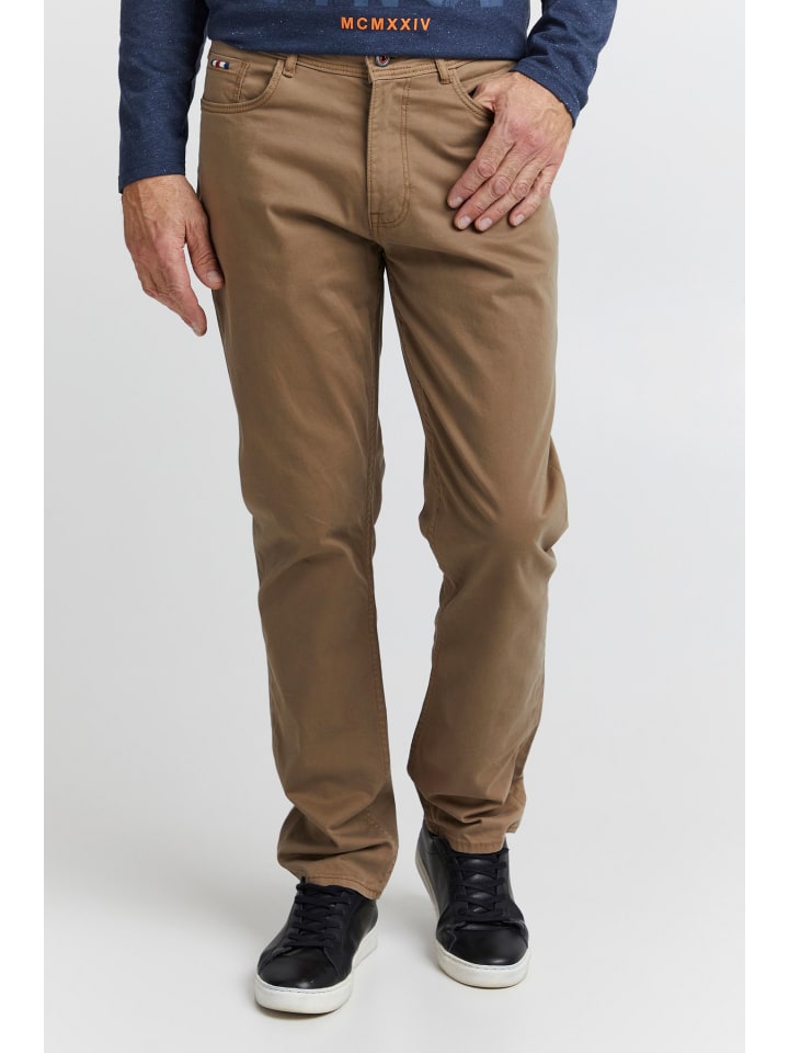 Gerade Jeans FQJoshua in Braun