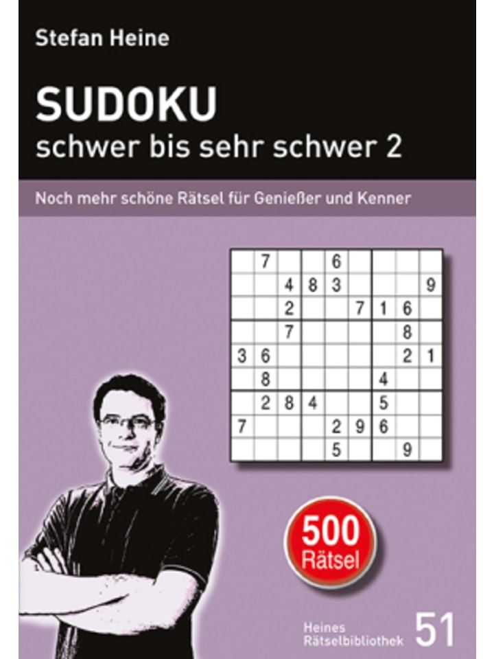 Buch - Sudoku - schwer bis sehr schwer