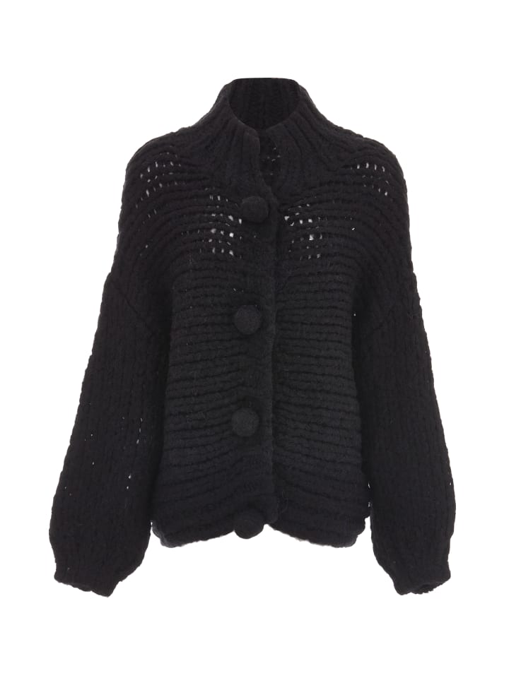 Damen Strickjacke in Schwarz