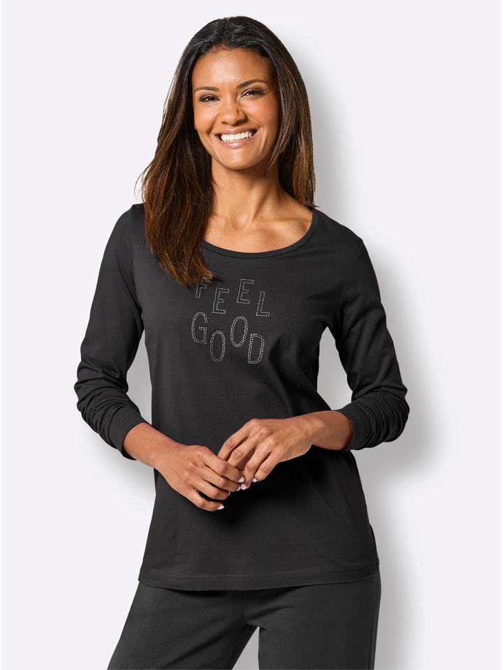 Shirt in schwarz