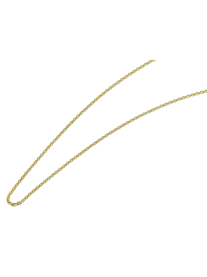Unisex Halskette – Ankerkette aus 333 Gold 45 cm in gold