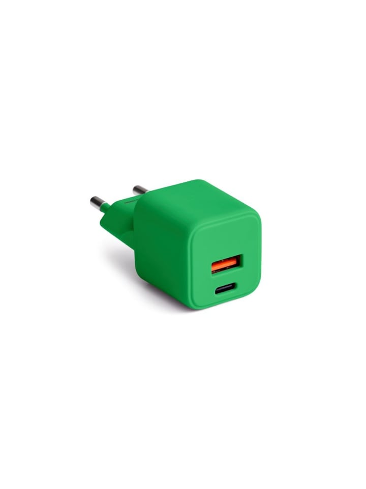 COLORUM Wandladegerät USB-A + USB-C PD 30W CLS30-AC-04 xGreen
