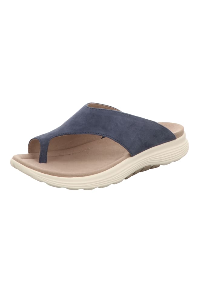 Pantolette in blau