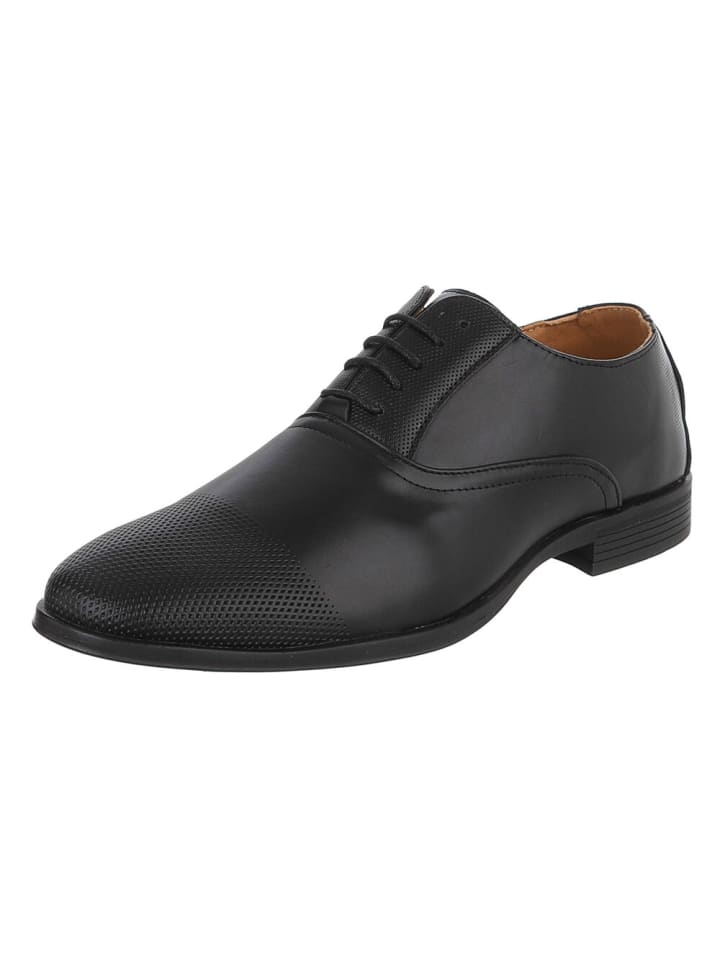 Halbschuh in Schwarz