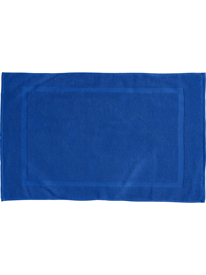 Frottier Duschvorlage Chicago in royalblau
