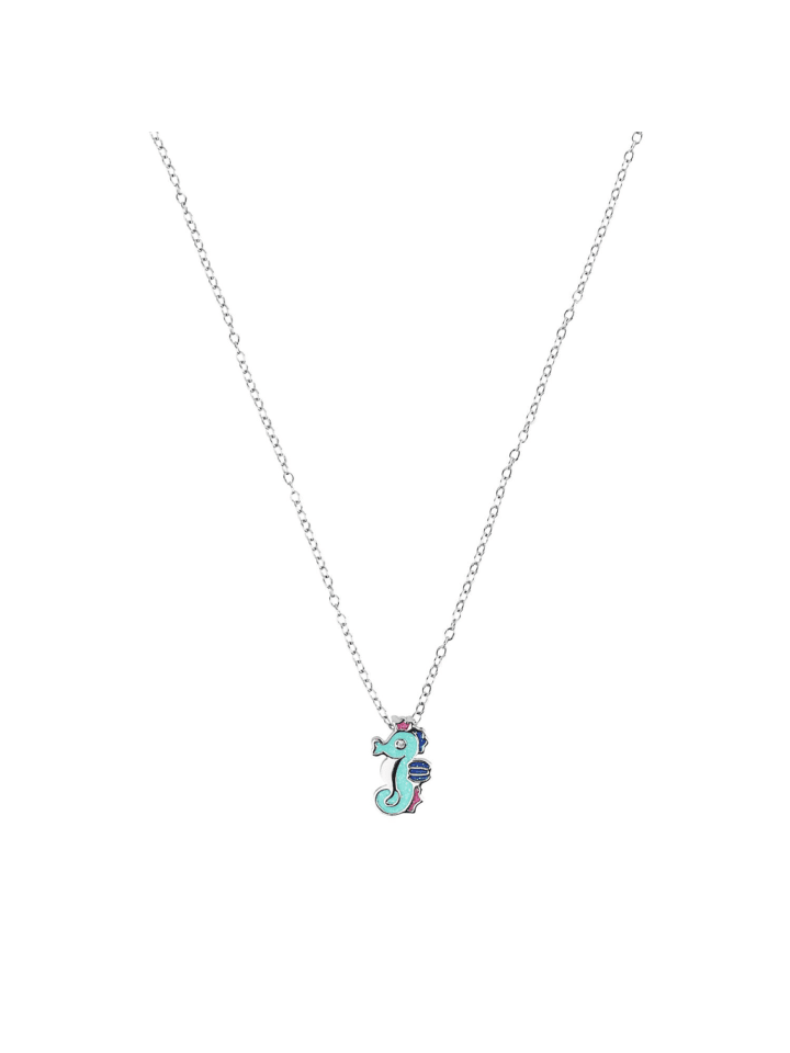 Kette mit Anhänger Silber 925, rhodiniert in Silber