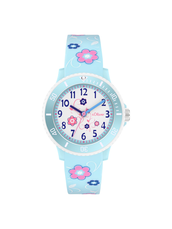 Armbanduhr The Magic Time in blau
