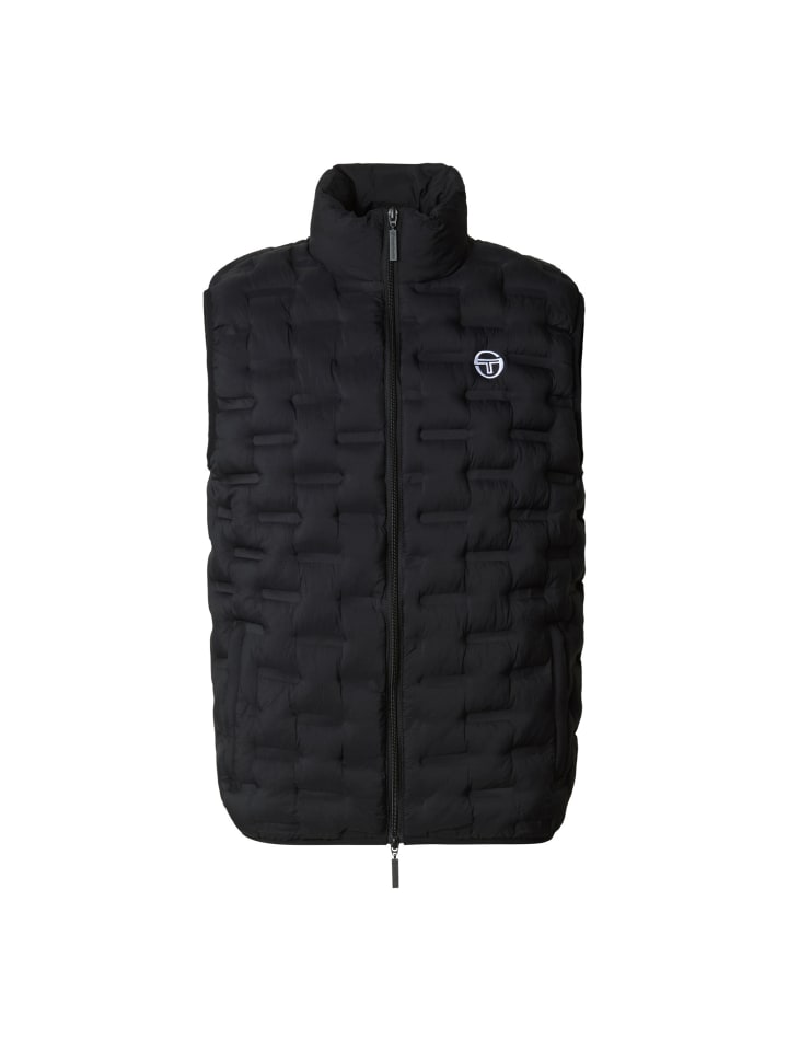 Outerwear - Vest in black/white