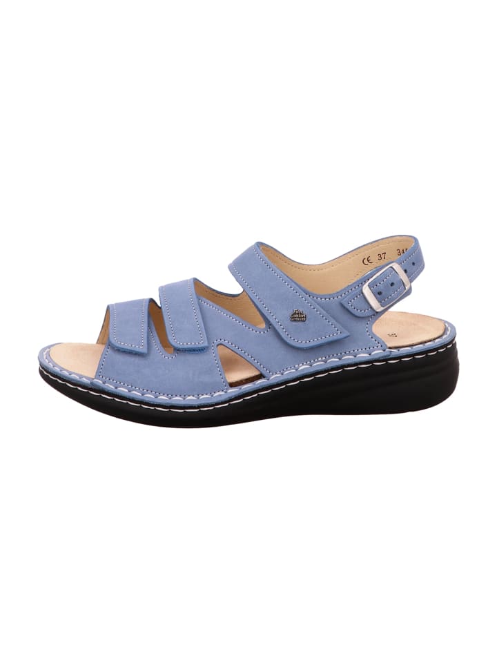 Komfort Sandalen in Blau