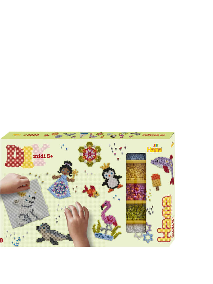Geschenkpackung Allround Midi-Bügelperlen - ab 5 Jahren