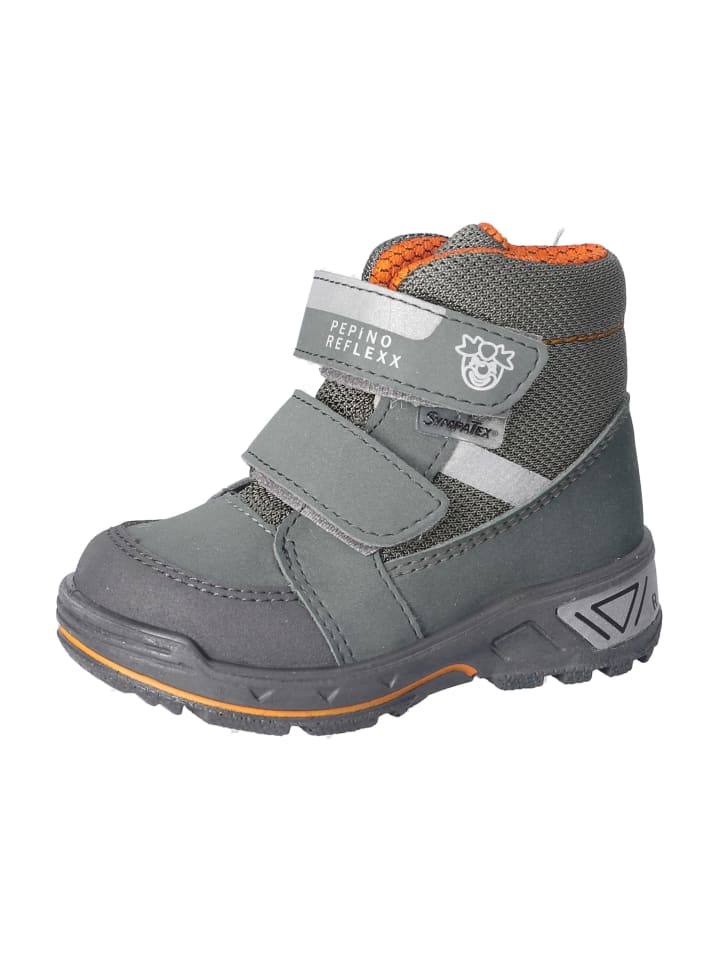 Klettstiefel in Grün