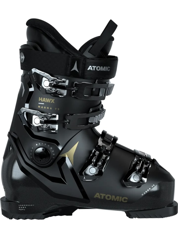 Skistiefel Alpin in schwarz