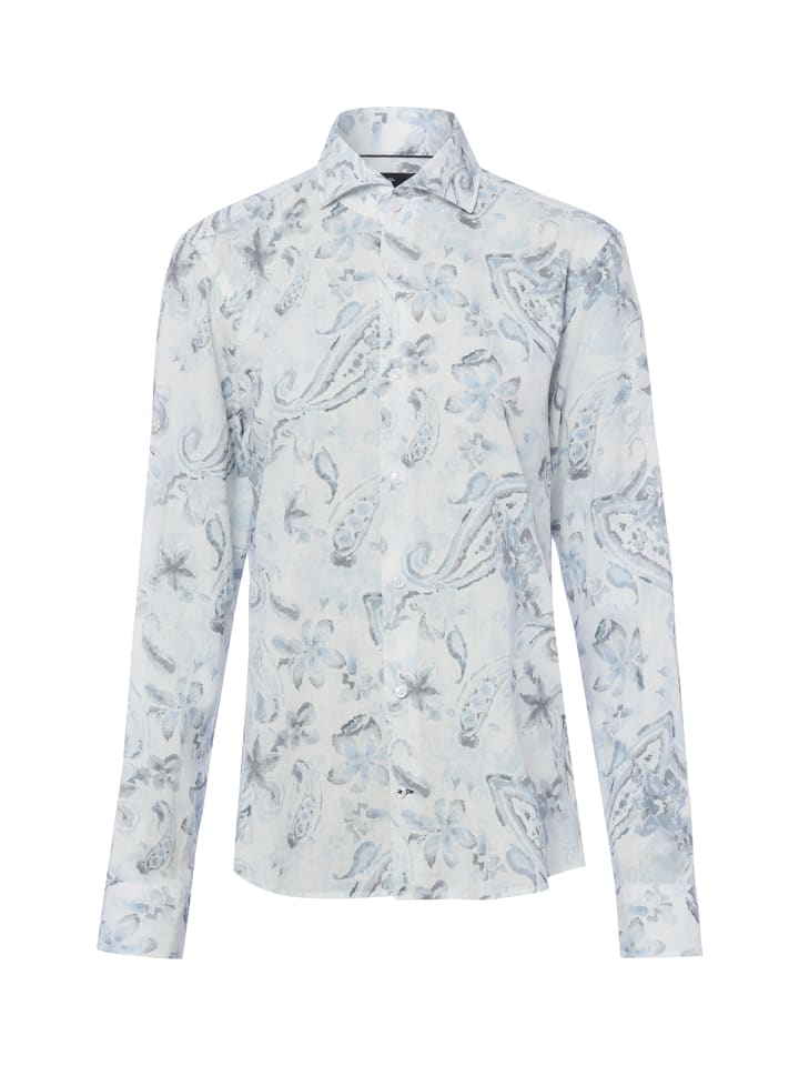 Hemd Pai in hellblau grau - 0001