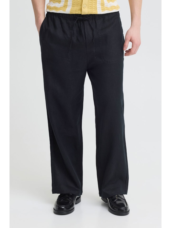 Leinenhose CFEngo in Schwarz