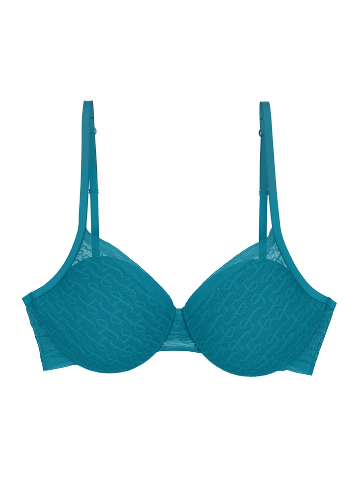 Schalen-BH Signature Sheer in Arizona Blue