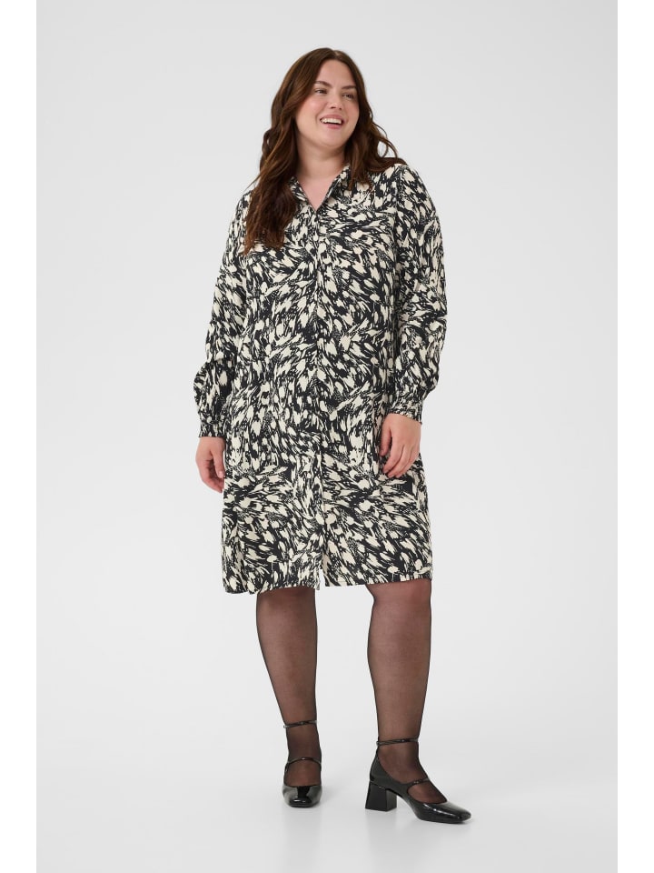Kleid KCjamia A-shape in Black/Turtledove Graphic