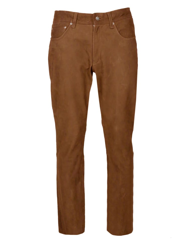 Lederhose Phill in cognac