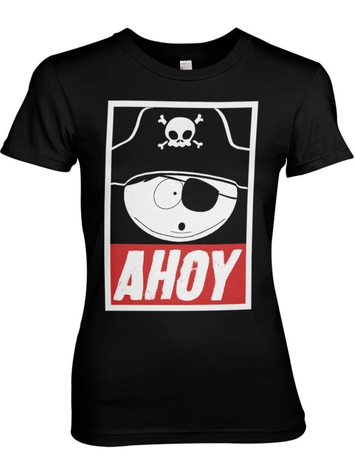 Shirt in Schwarz