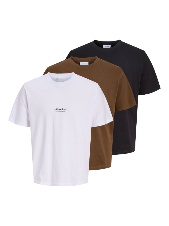3er-Pack T-shirt in White