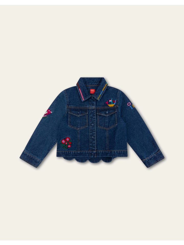 Cameron Jacke in Blau