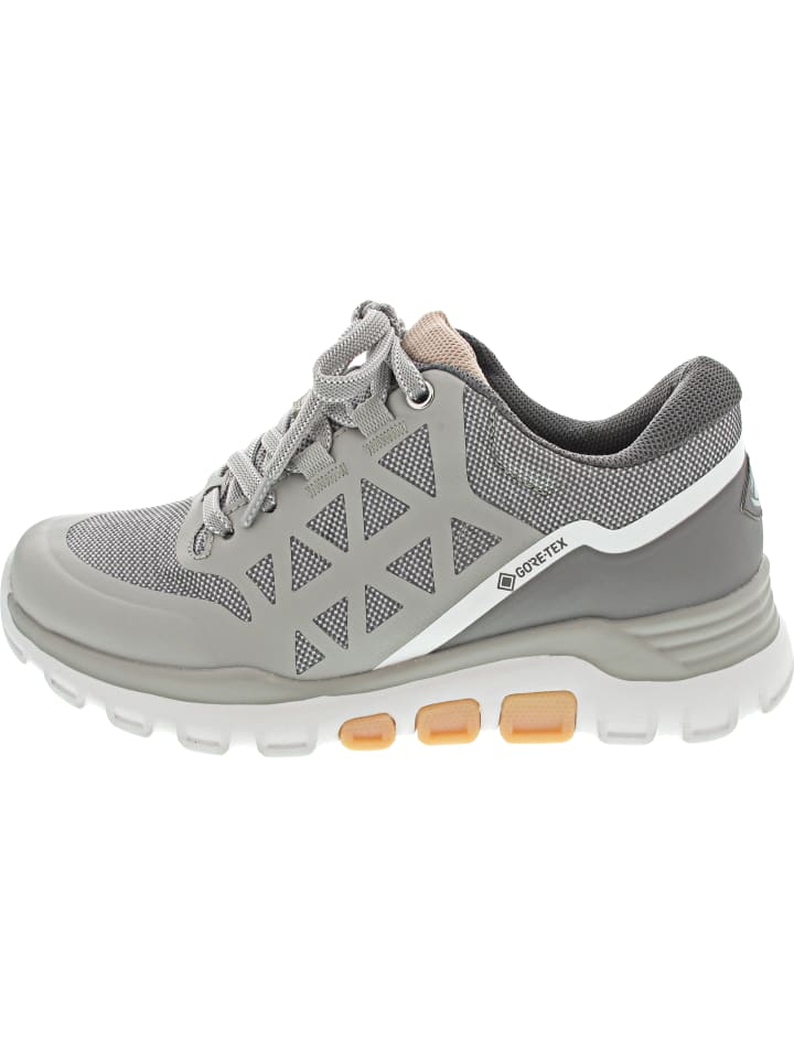 Comfort sportlicher Schnürer Grau