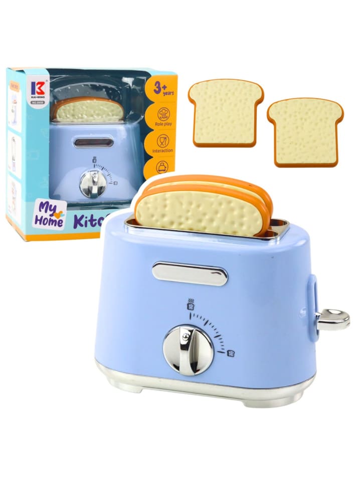 Kinderküchentoaster, Toast-Auswurf, Blau