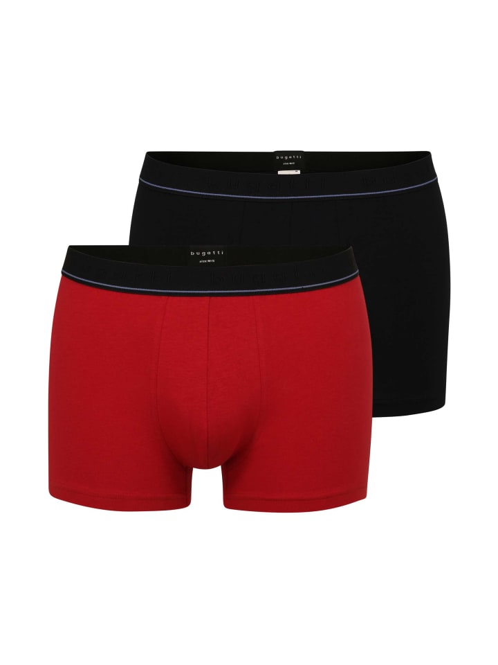 Pants 2Er Pack Rom in rot-mittel-uni