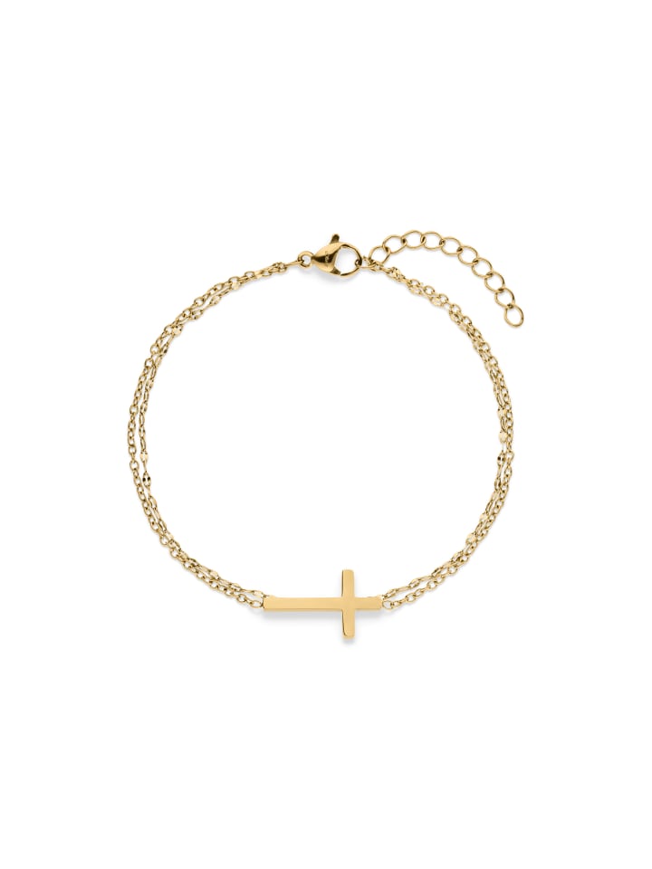 Armband Modern Cross in gold