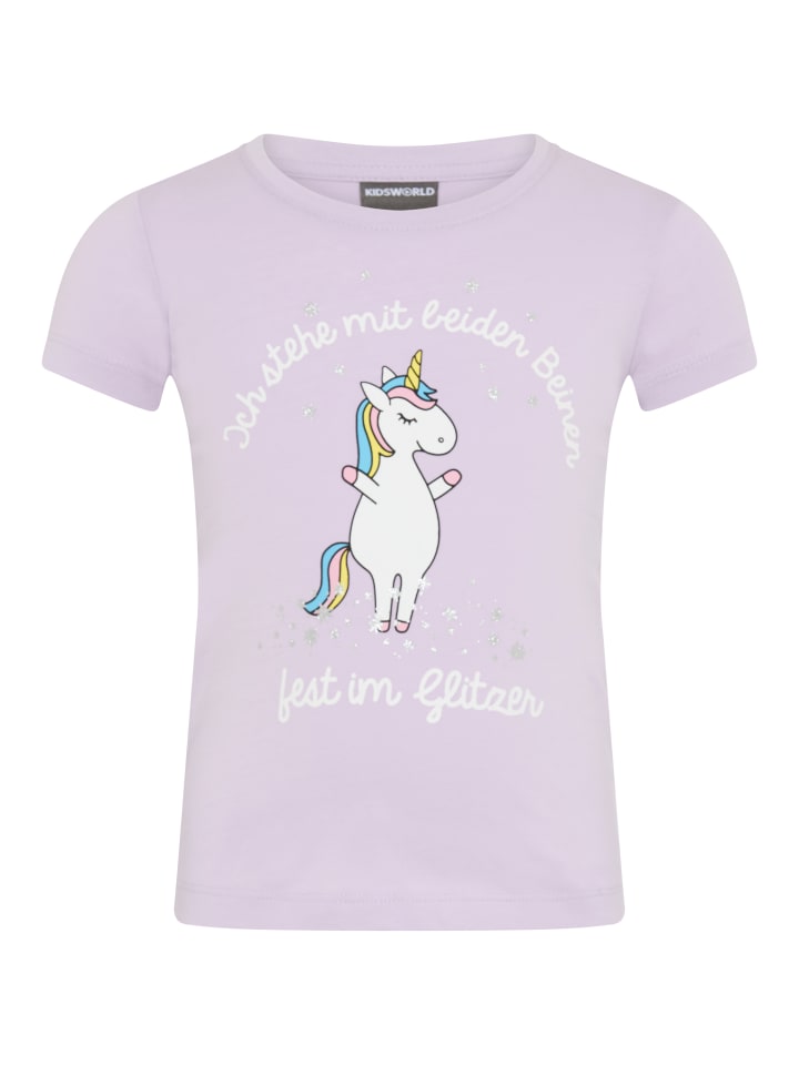 T-Shirt in flieder