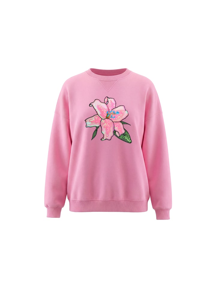 Women Sweatshirt in Pink