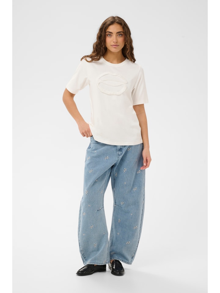 T-Shirt kurzarm CUlippy Relaxed fit in Spring Gardenia
