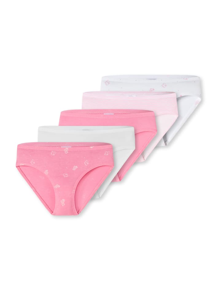 Slips 5er-Pack Basic Kids in rosa mix 3