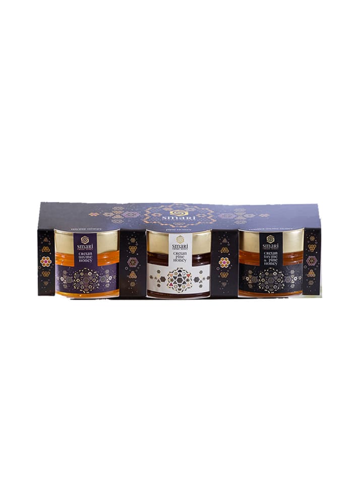 3er Set 3 x 70g griechischer Honig aus Kreta von Smari