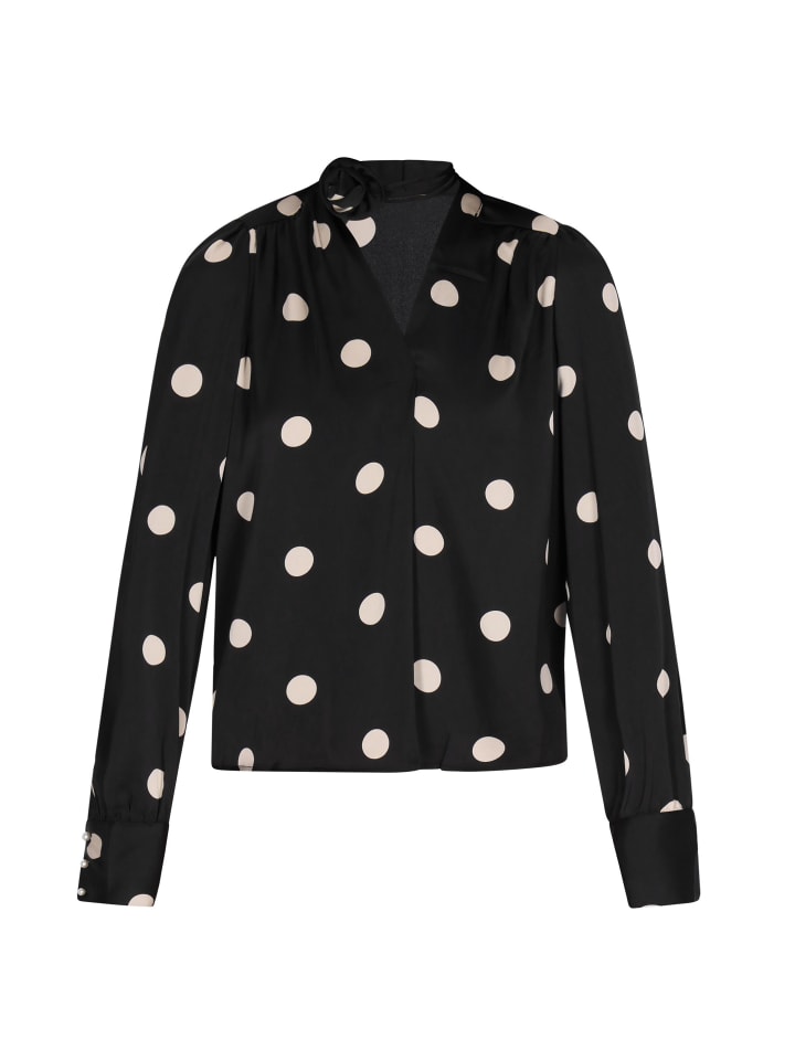 Women Blouse in BLACK WHITE