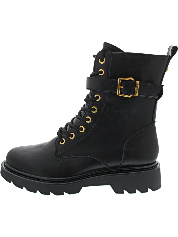 Schnürstiefel Schwarz