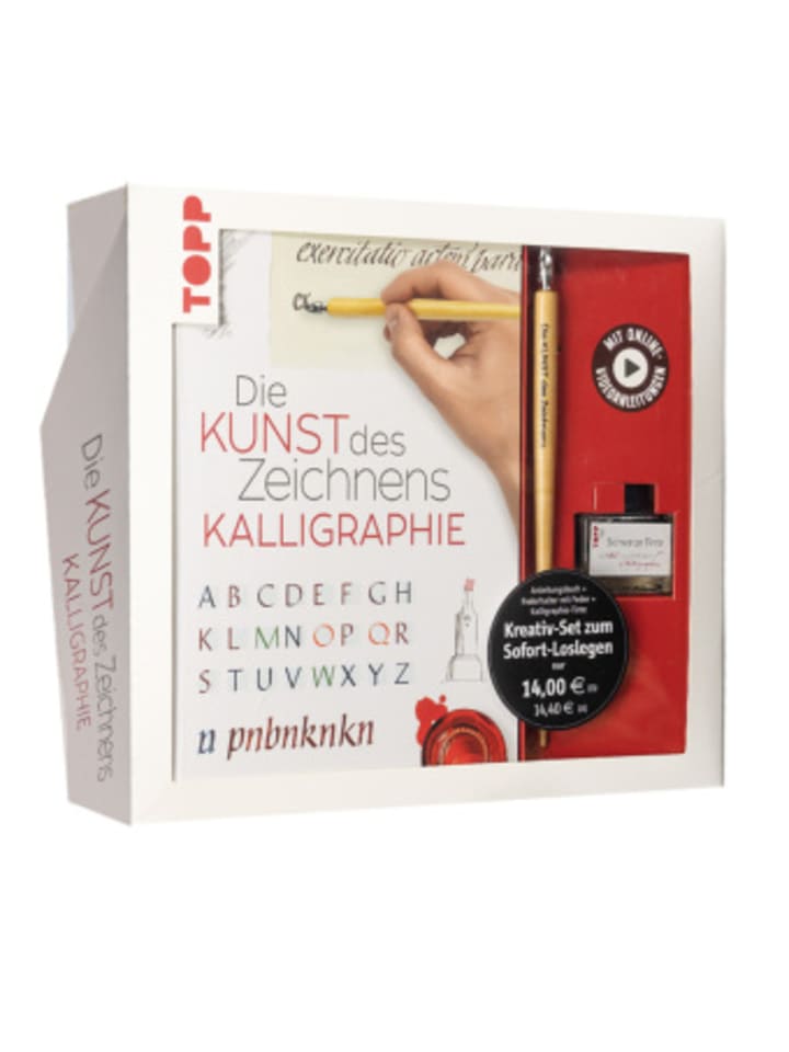 Buch - Kreativ-Set Die Kunst des Zeichnens Kalligraphie